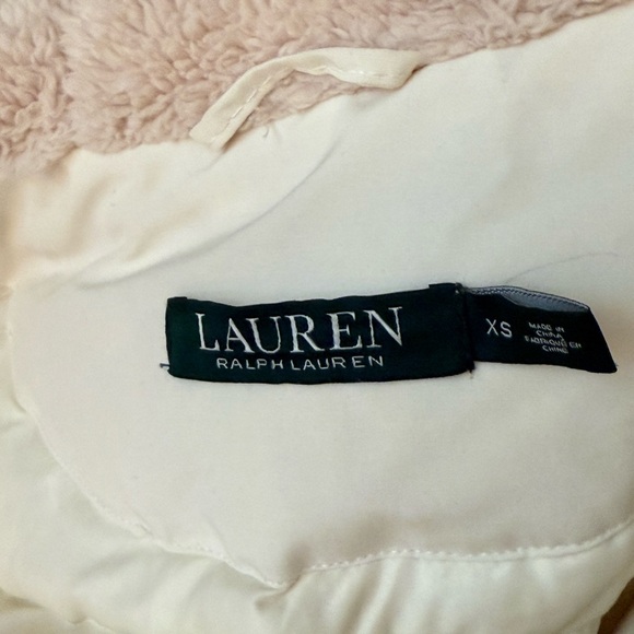 Lauren Ralph Lauren Loyden  cream women’s expedition parka - Picture 8 of 10